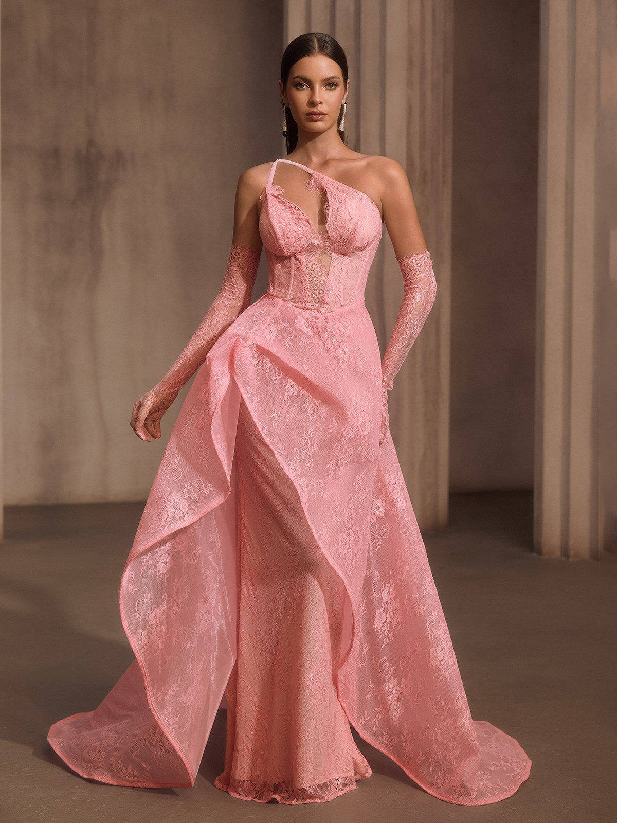 lace corset dress with gloves Ioryxel Flared Maxi – Mew Mews tulle A Variant:12 emerald green dress with gloves tofresh Men's Black Suit
