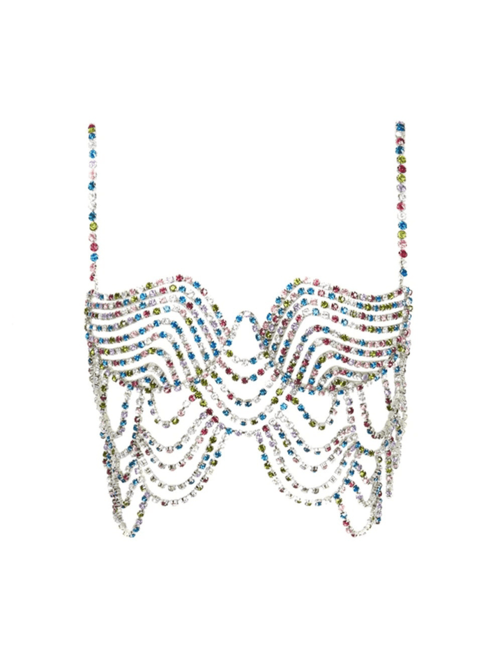 Akasha Wing Multi Crystal Top - Mew Mews