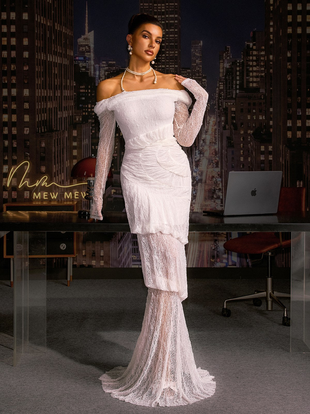 formal coctail dresses Jessica Angel 2374 Short Beaded Feather Cocktail Dress – The Dress Outlet main image 0