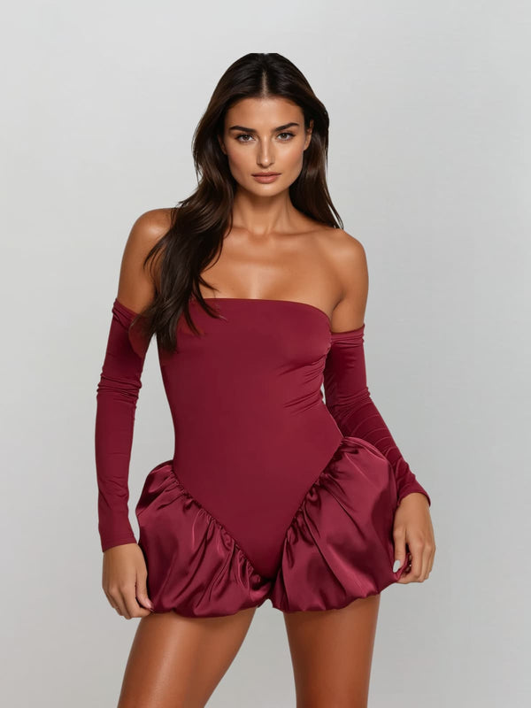 Ardelle Off Shoulder Bubble Romper