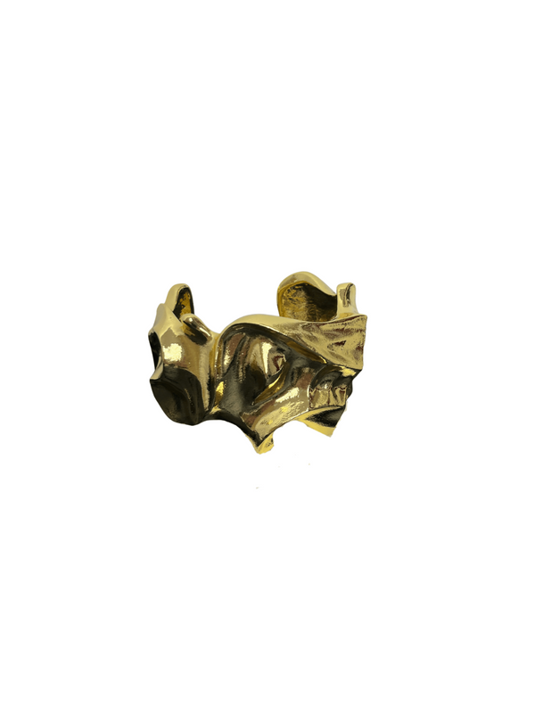 Boheme Metallic Ruched Bracelet