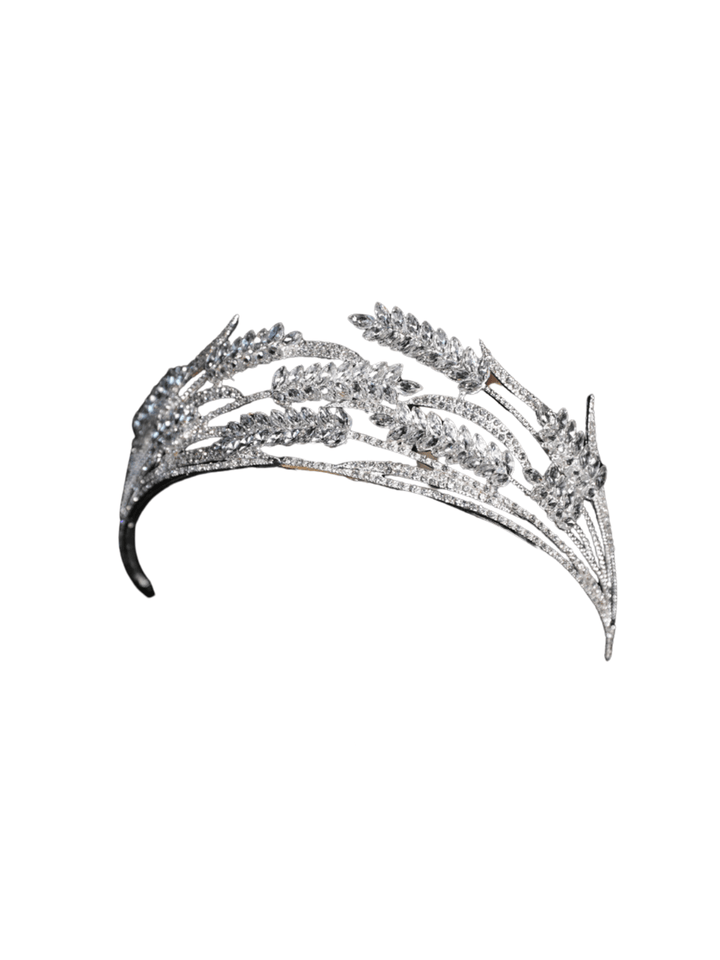 Carolyn Rhinestone Embellished Crown - Mew Mews