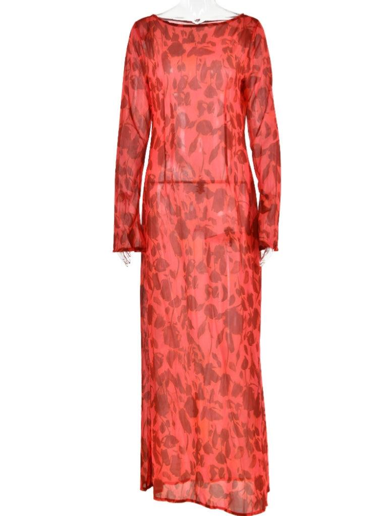 ワンピース Cecily check long dress Cecily check long dress