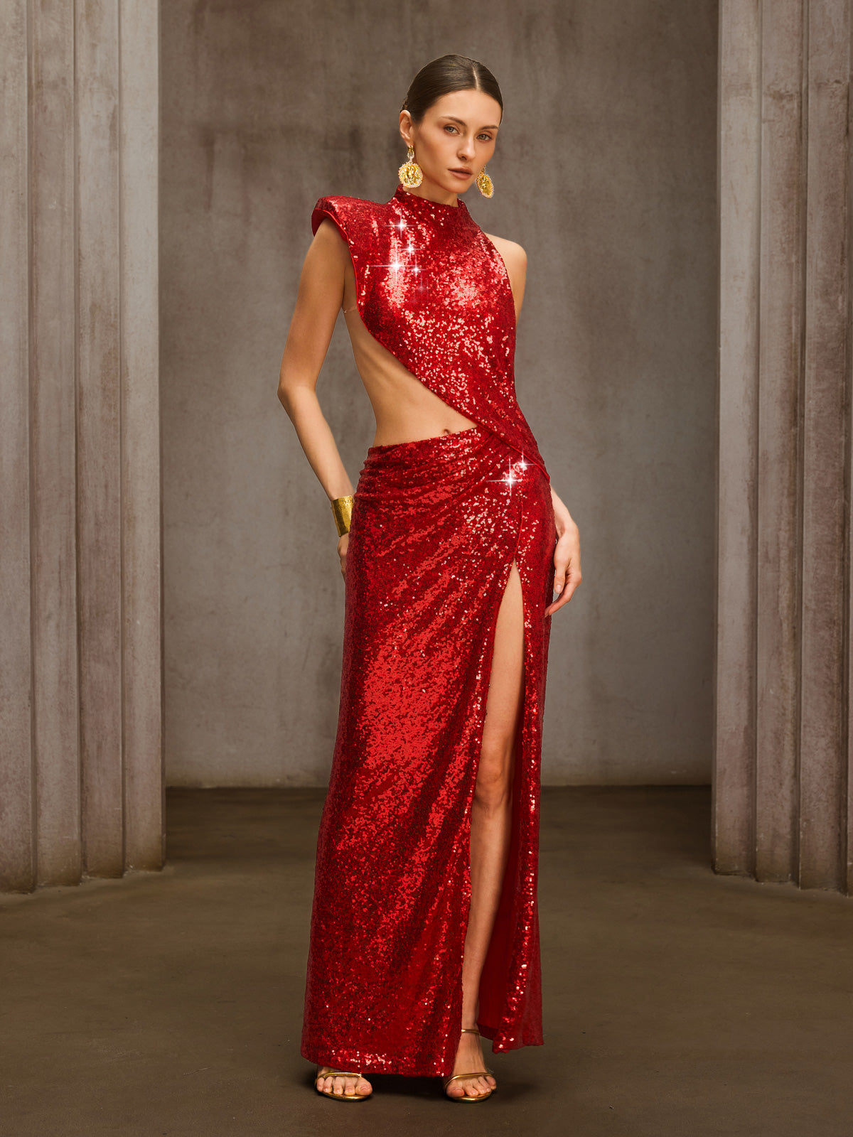 CUTOUT DRESSES  Tagged "Sequin"  Mew Mews