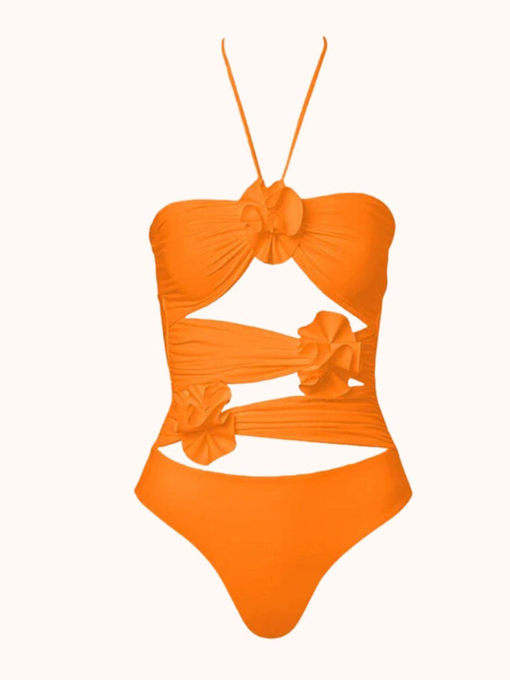 Eleven Halterneck Swimwear Two Piece Set - Mew Mews