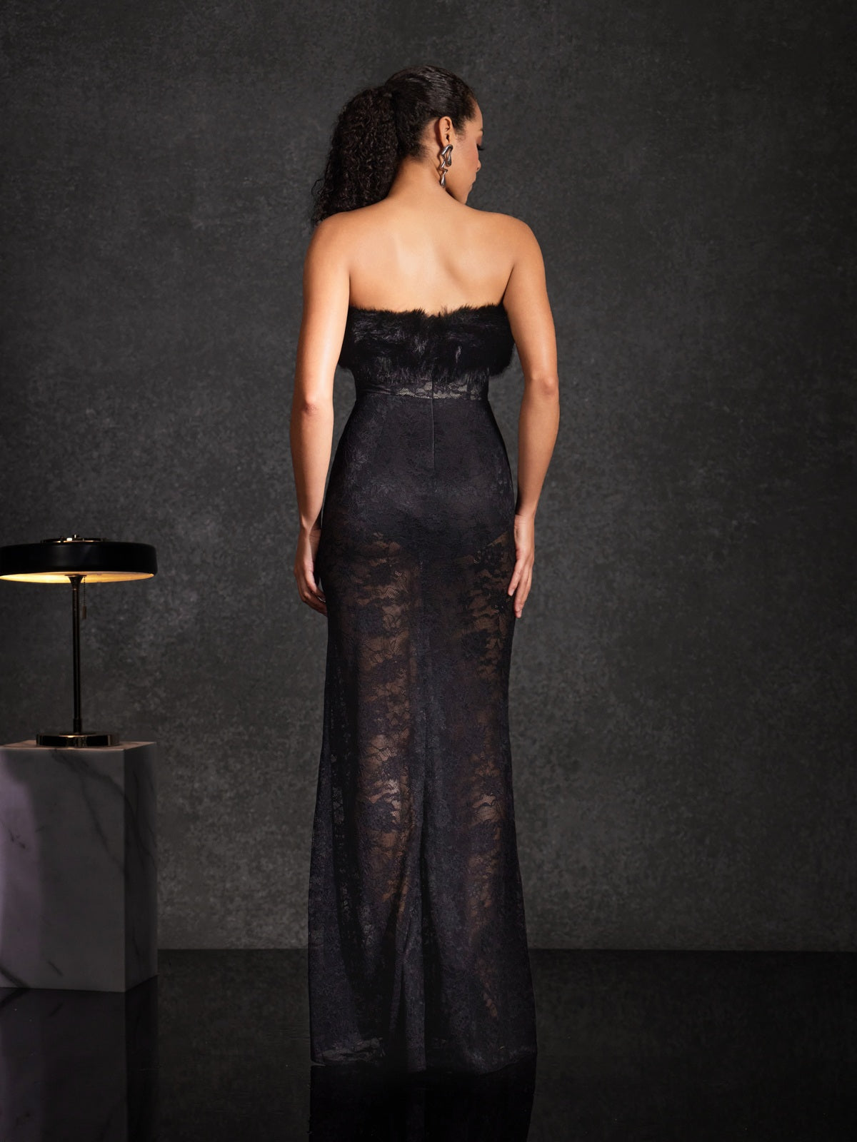 burgundy lace mermaid prom dress Burgundy v neck lace mermaid long prom dress, burgundy evening dress