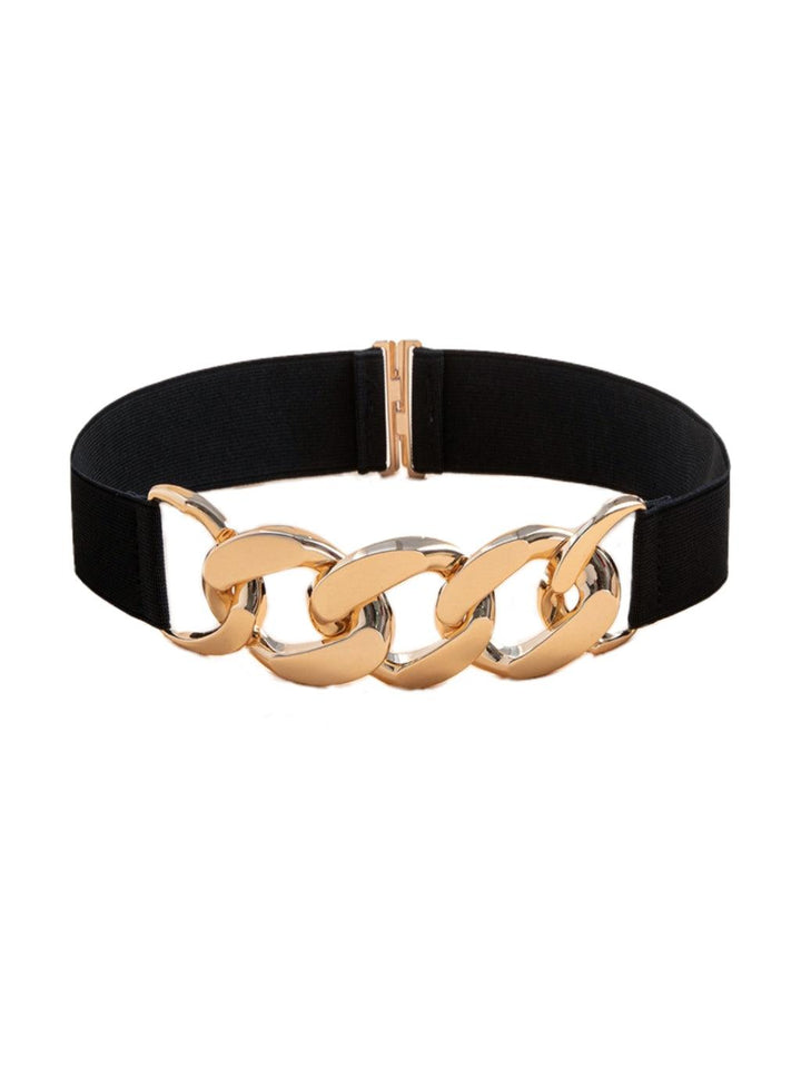 Futia Metal Buckle Elastic Belt - Mew Mews