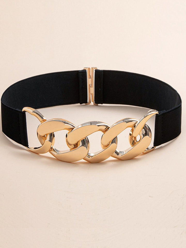 Futia Metal Buckle Elastic Belt - Mew Mews