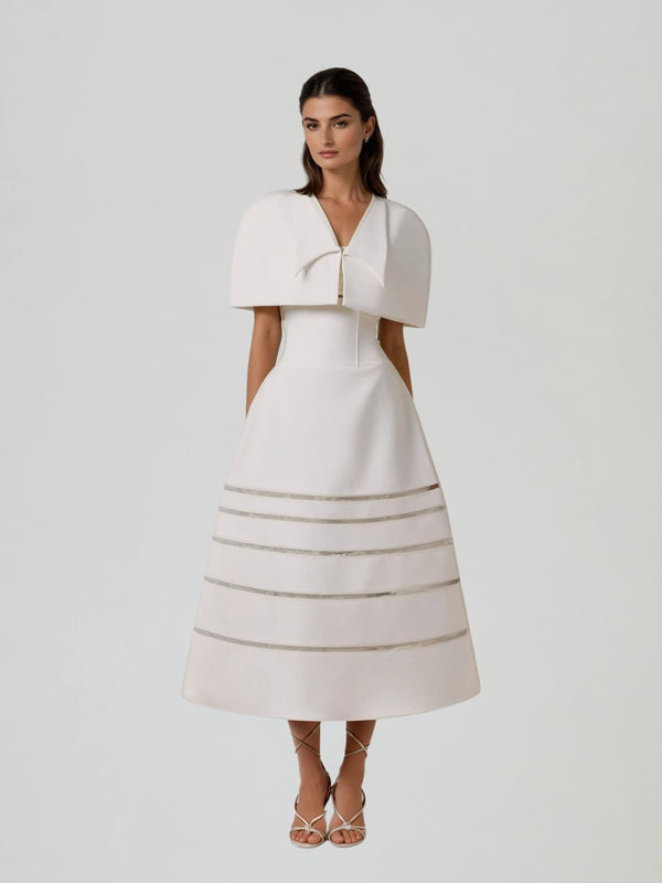 Fyriael Spaghetti Cutout Cape Set