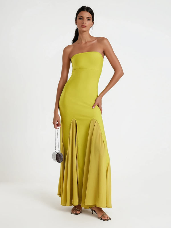 Gaeldriel Strapless Bandage Maxi Dress