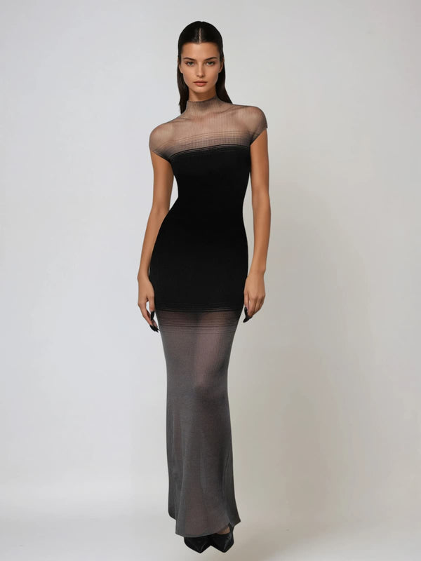 Ithar Ombre Knitted Maxi Dress