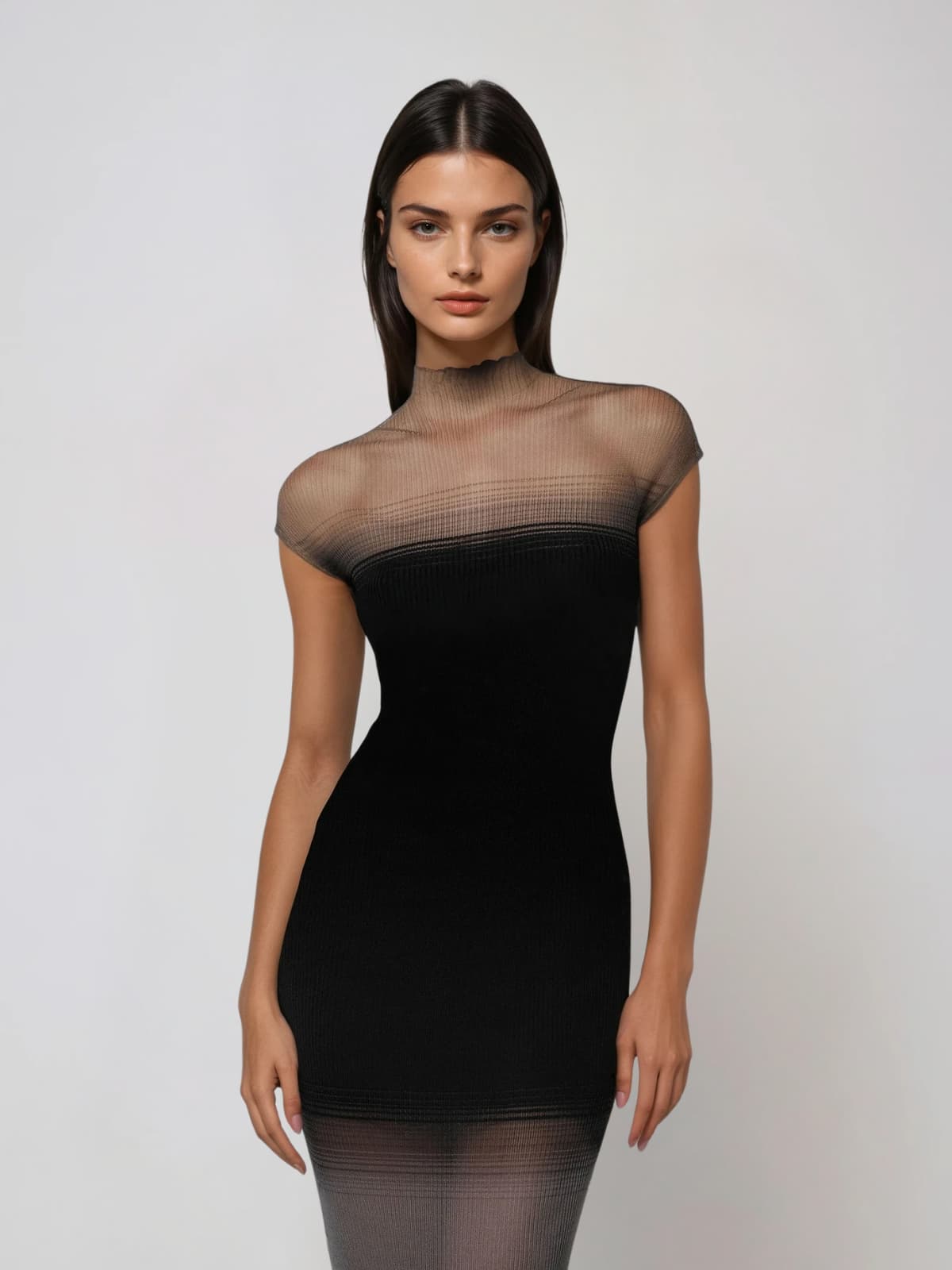 Ithar Ombre Knitted Maxi Dress Mew Mews Ithar Ombre Knitted Maxi Dress Mew Mews