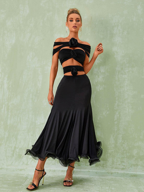 Katerina Skirt In Black - Mew Mews