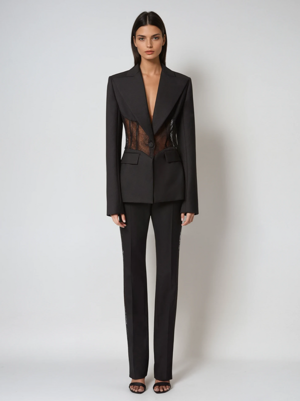 Lashanda Lace Blazer