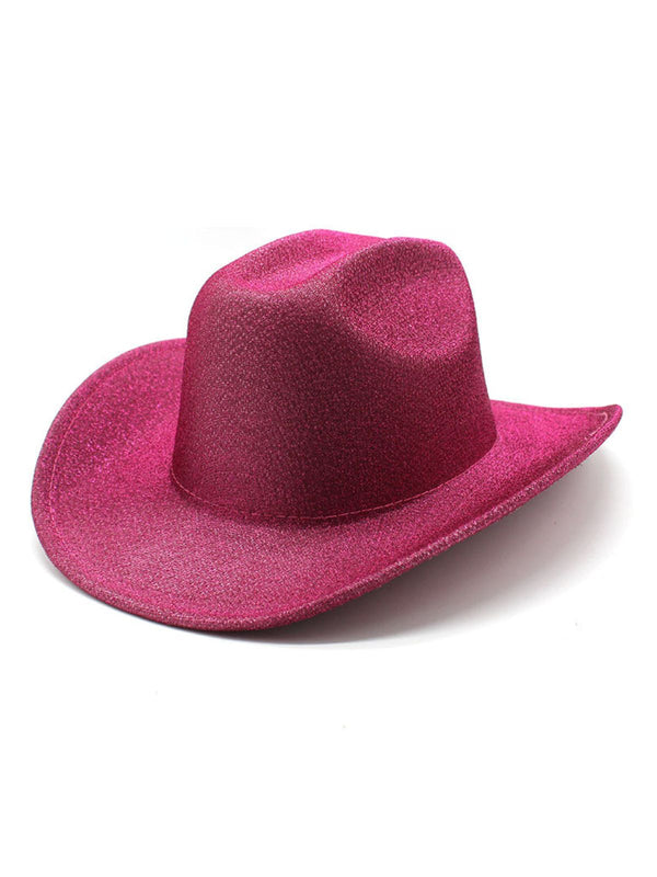 Leoral Sparkle Hat In Hot Pink