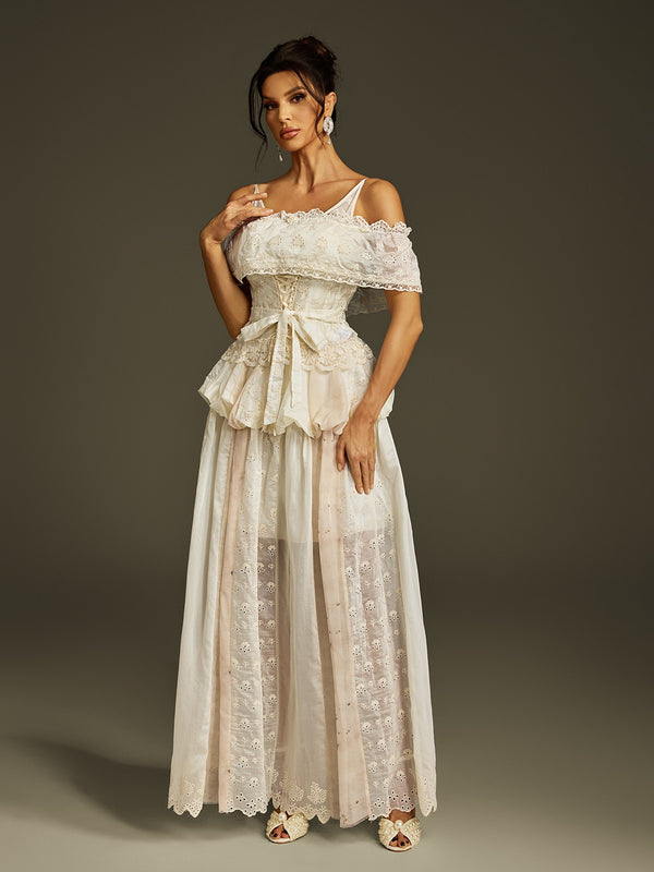 Livandra Flower Skirt Set