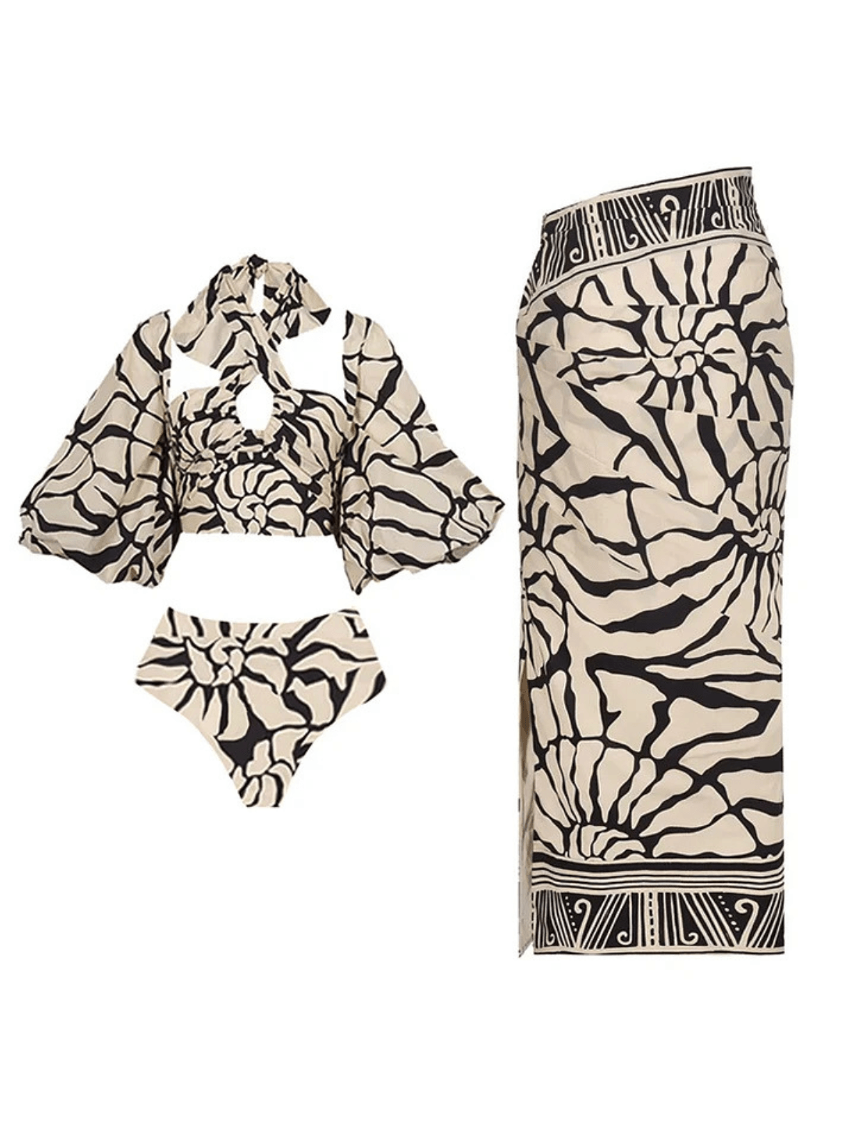 Mapale 2686 Three Piece Set Color Black