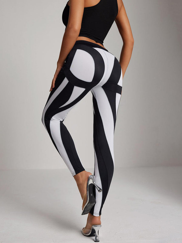 Oswald Stripe Leggings - Mew Mews