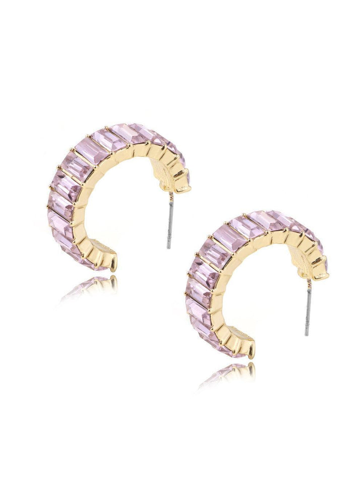 Ottilie Ring Crystal Earrings - Mew Mews