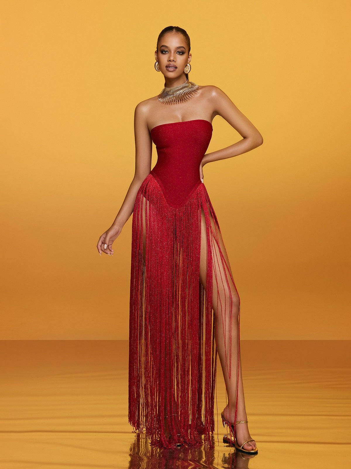RED DRESSES For Women Formal and Casual Styles | Maxi Midi and Mini Tagged "Fringe" Mew Mews RED DRESSES For Women Formal and Casual Styles | Maxi Midi and Mini Tagged "Fringe" Mew Mews