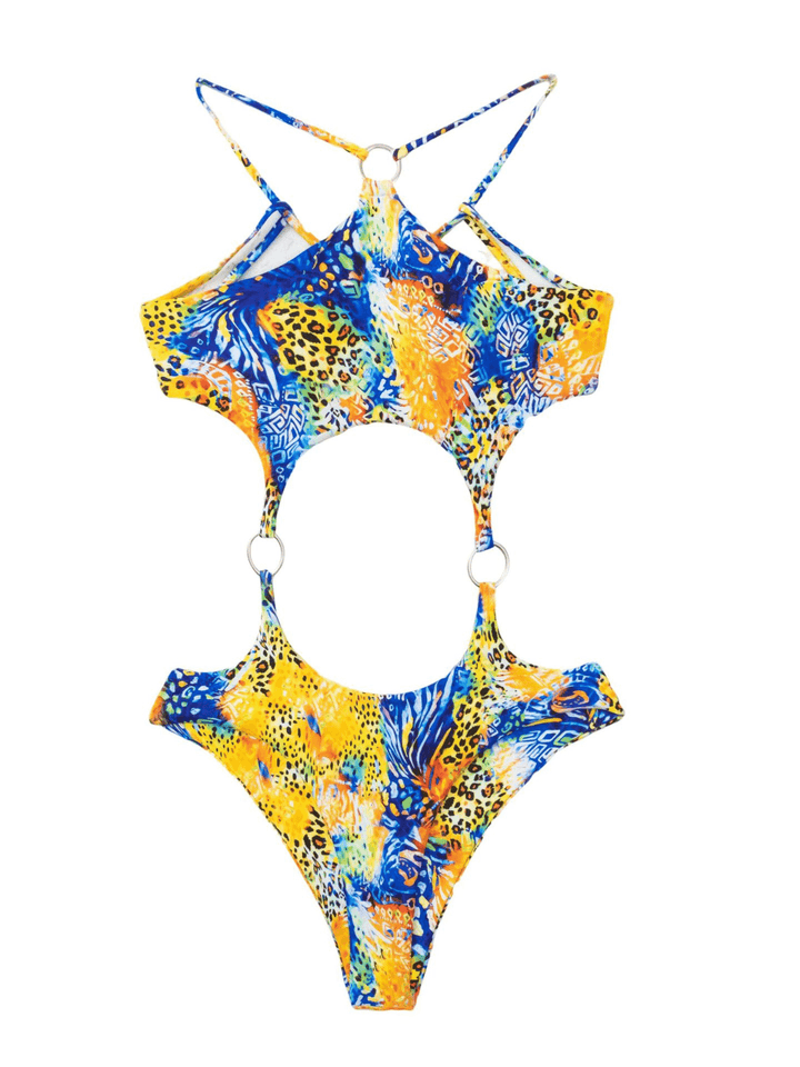 Truett Ring Cutout One Piece Swimsuit - Mew Mews