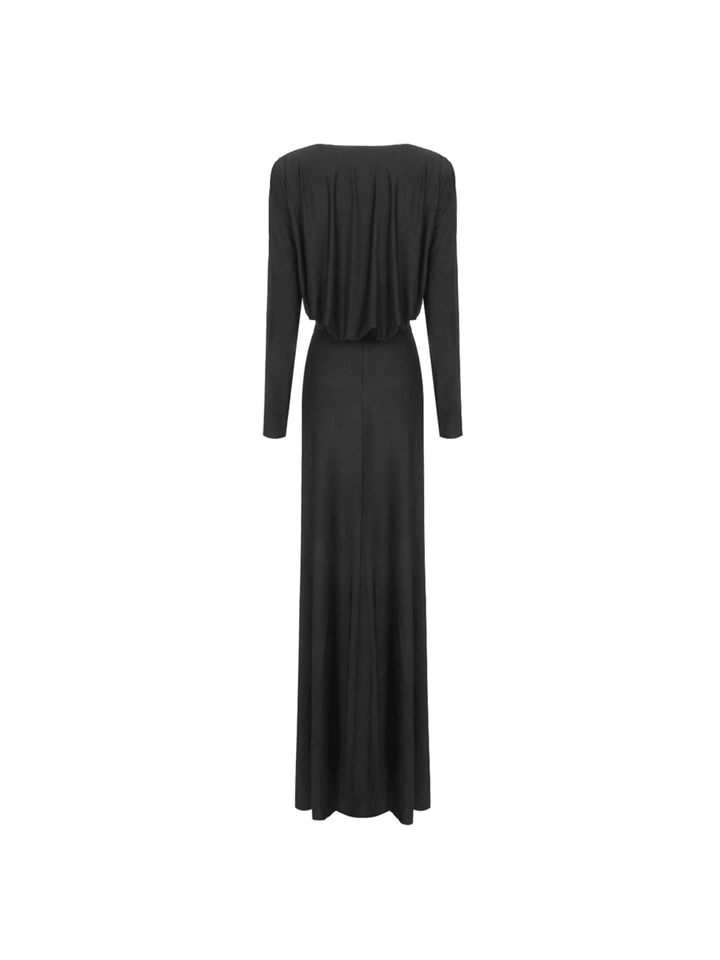 Valley Long Sleeve Ruched Cutout Maxi Dress - Mew Mews