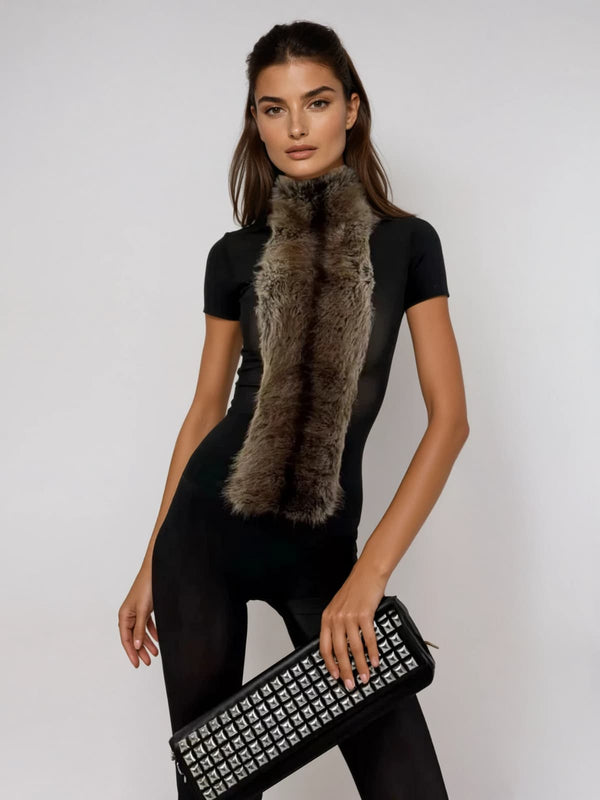 Vavor Short Sleeve Furry Mesh Top
