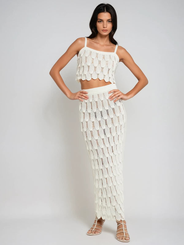 Wraena Cochet Skirt Set