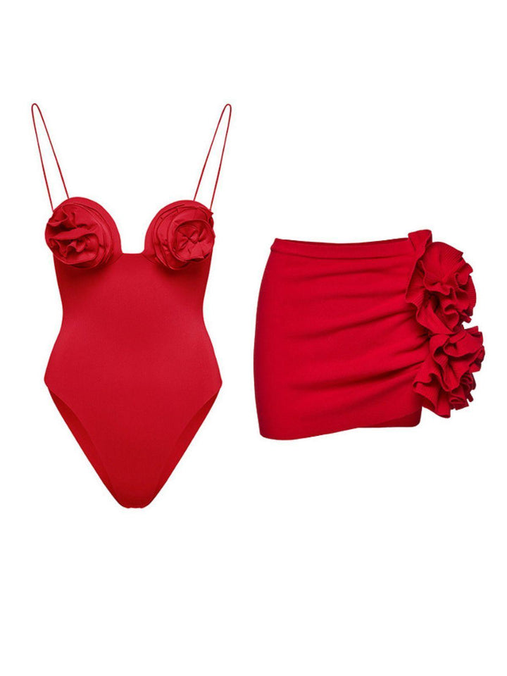 Colby Flower Swimwear Two Piece Set - Mew Mews