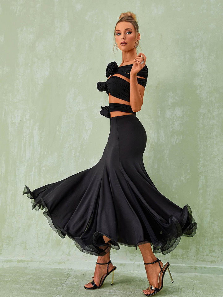 Katerina Skirt In Black - Mew Mews Fashion